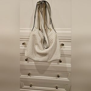 Ladies vegan leather tote style bag